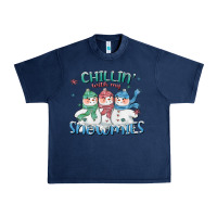 Chillin With My Snowmies Urban Heavy Tee | Teevron