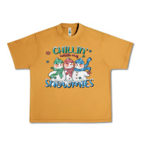 Peanut Butter chillin with my snowmies Urban Heavy Tee - CowGirlArtShop