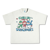 Pistachio chillin with my snowmies Urban Heavy Tee - CowGirlArtShop
