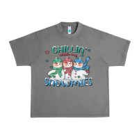 Tornado chillin with my snowmies Urban Heavy Tee - CowGirlArtShop