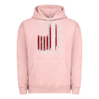 Pigment Salmon That_s What I Do I Fix Stuff And I Know Things American Flag Urban Hoodie - trangStudio