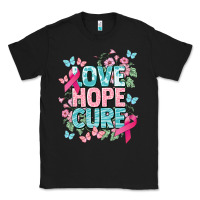 Black Love hope cure cancer Awareness Classic Tee - HowdyJamesFarm
