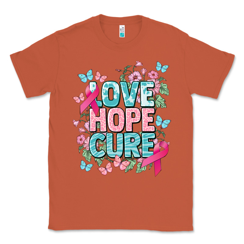 Love Hope Cure Cancer Awareness Classic Tee by HowdyJamesFarm | Teevron