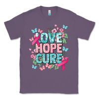 Lavender Love hope cure cancer Awareness Classic Tee - HowdyJamesFarm