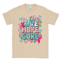 Mushroom Love hope cure cancer Awareness Classic Tee - HowdyJamesFarm
