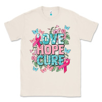 Natural Love hope cure cancer Awareness Classic Tee - HowdyJamesFarm