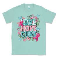 Seafoam Love hope cure cancer Awareness Classic Tee - HowdyJamesFarm