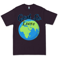 Plum God So Loves Premium Tee - Bettercallsaul