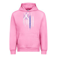 Fuchsia Pink Scottish American Flag Combo Scotland USA Saltire Gift Urban Hoodie - trangStudio