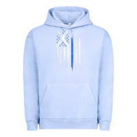 Pigment Grape Ice Scottish American Flag Combo Scotland USA Saltire Gift Urban Hoodie - trangStudio