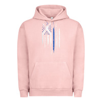 Pigment Salmon Scottish American Flag Combo Scotland USA Saltire Gift Urban Hoodie - trangStudio