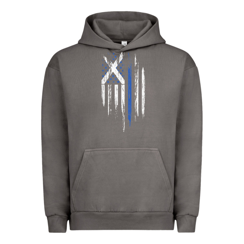 Scottish American Flag Combo Scotland Usa Saltire Gift Urban Hoodie by trangStudio | Teevron