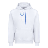 White Scottish American Flag Combo Scotland USA Saltire Gift Urban Hoodie - trangStudio