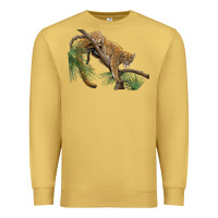 Antique Gold florida panther Premium Sweatshirt - BarkalooDesign
