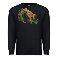 Black florida panther Premium Sweatshirt - BarkalooDesign