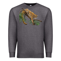 Charcoal Heather florida panther Premium Sweatshirt - BarkalooDesign