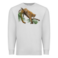 Dove Grey florida panther Premium Sweatshirt - BarkalooDesign