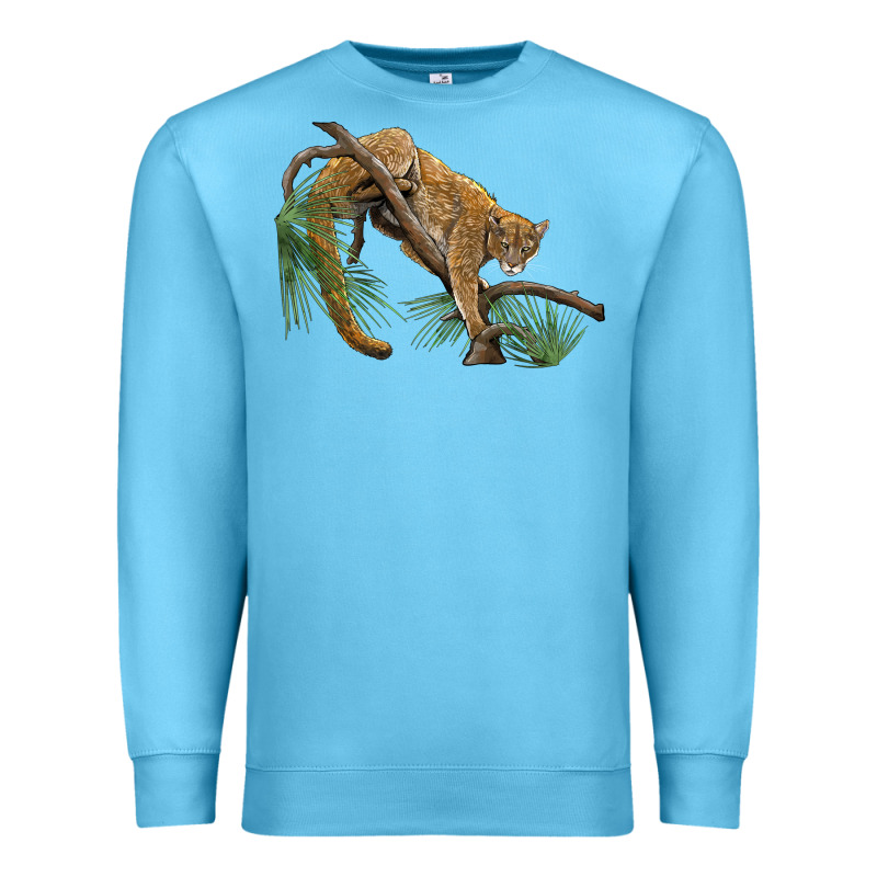 Florida Panther Premium Sweatshirt by BarkalooDesign | Teevron