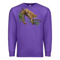 Purple florida panther Premium Sweatshirt - BarkalooDesign