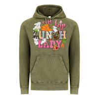 Vintage Olive One hip Lunch Lady Easter Day Vintage Hoodie - CowGirlArtShop