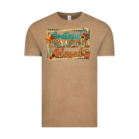 Vintage Coffee thankful grateful blessed Vintage Tee - CowGirlArtShop