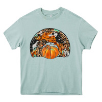 Western Pumpkin Fall Rainbow Heavy Core Tee | Teevron