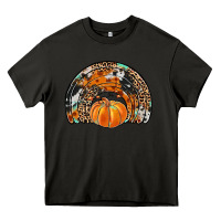 Asphalt western pumpkin fall rainbow Heavy Core Tee - JahusDesignShop
