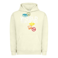 Pigment Pistachio world traveler passport stamp gift shirt for men and women t shirt Urban Hoodie - trangStudio