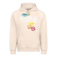 Sandshell world traveler passport stamp gift shirt for men and women t shirt Urban Hoodie - trangStudio