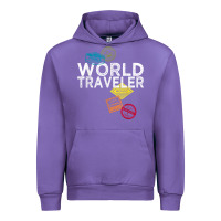 Tulip world traveler passport stamp gift shirt for men and women t shirt Urban Hoodie - trangStudio