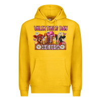 Lemon valentines day heifers Premium Hoodie - CowhideDigitalArt