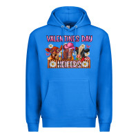 True Royal valentines day heifers Premium Hoodie - CowhideDigitalArt