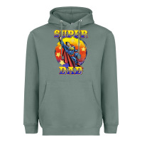 Sage super dad Heavyweight Hoodie - BarkalooDesign