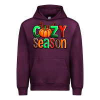 Mauve Wine cozy season with fall colors palette and pumpkin Urban Hoodie - AdoDesignShop