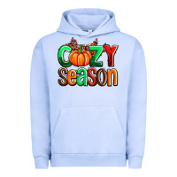 Pigment Grape Ice cozy season with fall colors palette and pumpkin Urban Hoodie - AdoDesignShop