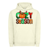Pigment Pistachio cozy season with fall colors palette and pumpkin Urban Hoodie - AdoDesignShop