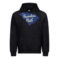 Black travelers rest south carolina sc map Urban Hoodie - trangStudio