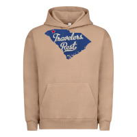 Pigment Burro travelers rest south carolina sc map Urban Hoodie - trangStudio