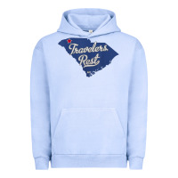 Pigment Grape Ice travelers rest south carolina sc map Urban Hoodie - trangStudio