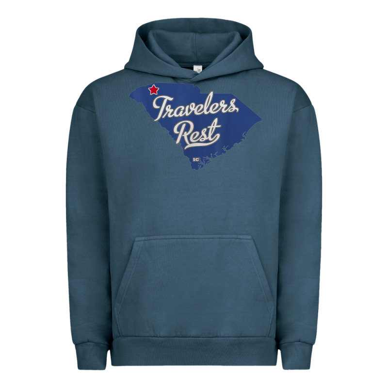 Travelers Rest South Carolina Sc Map Urban Hoodie by trangStudio | Teevron
