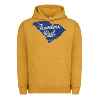 Pigment Peanut Butter travelers rest south carolina sc map Urban Hoodie - trangStudio