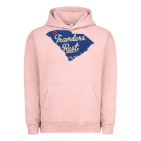 Pigment Salmon travelers rest south carolina sc map Urban Hoodie - trangStudio