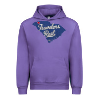 Tulip travelers rest south carolina sc map Urban Hoodie - trangStudio