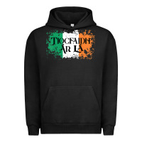 Pigment Black Tiocfaidh Ar La Vintage Ireland Irish Flag Gifts For Men Urban Hoodie - trangStudio