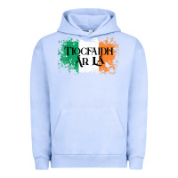 Pigment Grape Ice Tiocfaidh Ar La Vintage Ireland Irish Flag Gifts For Men Urban Hoodie - trangStudio