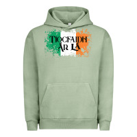 Pigment Oil Green Tiocfaidh Ar La Vintage Ireland Irish Flag Gifts For Men Urban Hoodie - trangStudio