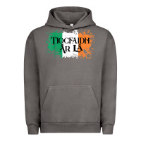 Tiocfaidh Ar La Vintage Ireland Irish Flag Gifts For Men Urban Hoodie | Teevron