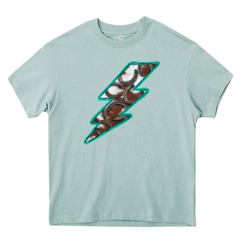 Horseshoe Lightning Heavy Core Tee by Bettercallsaul | Teevron