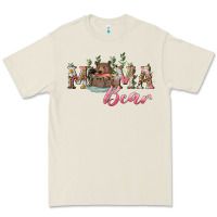Bone Mama bear with daisy Premium Tee - RanaPortraitStore