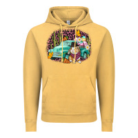 Vintage Mustard Western rabbit Easter Day Vintage Hoodie - CowGirlArtShop